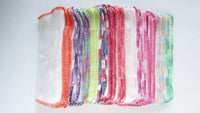 12 Organic Bamboo cloth wipes-Fruit of the Womb Diapers