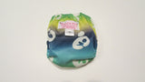 Pocket Palz Pocket Diaper in Breastfeeding print with engraved breastfeeding snaps-Fruit of the Womb Diapers